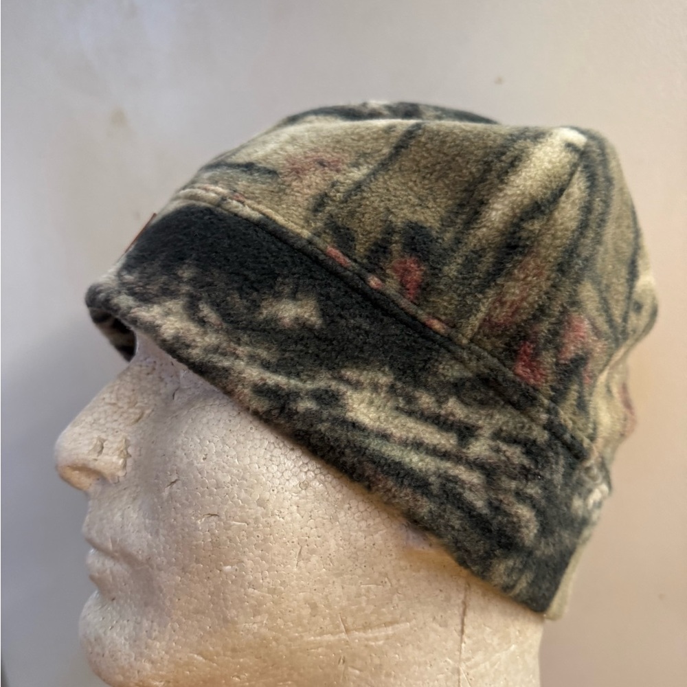 Carhartt Mossy Oak Camo Fleece Adult Beanie - Picture 3 of 4
